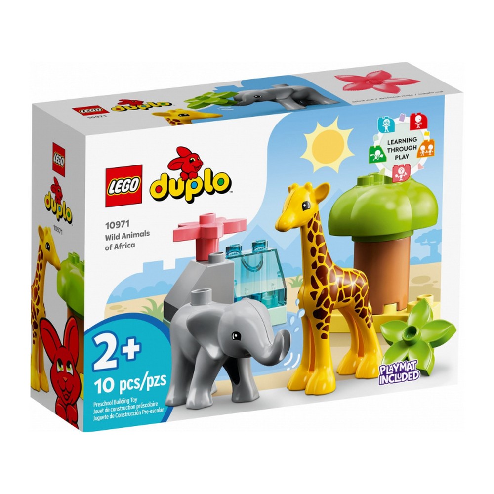 LEGO DUPLO Animale din Africa 10971, 10 piese