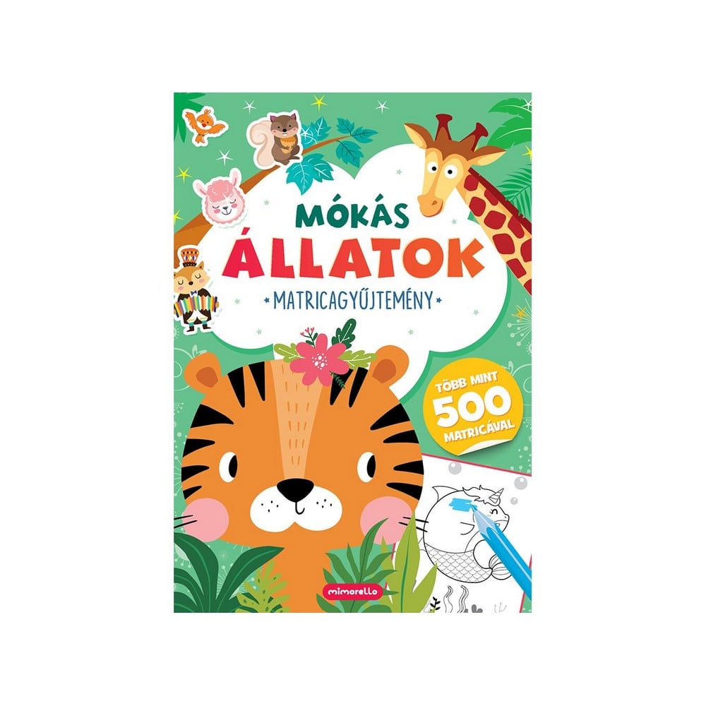 Mókás állatok - Matricagyűjtemény carte în limba maghiară
