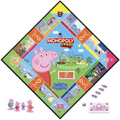 Monopoly Junior Peppa Pig joc de societate în limba maghiară