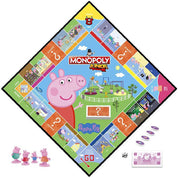 Monopoly Junior Peppa Pig joc de societate în limba maghiară