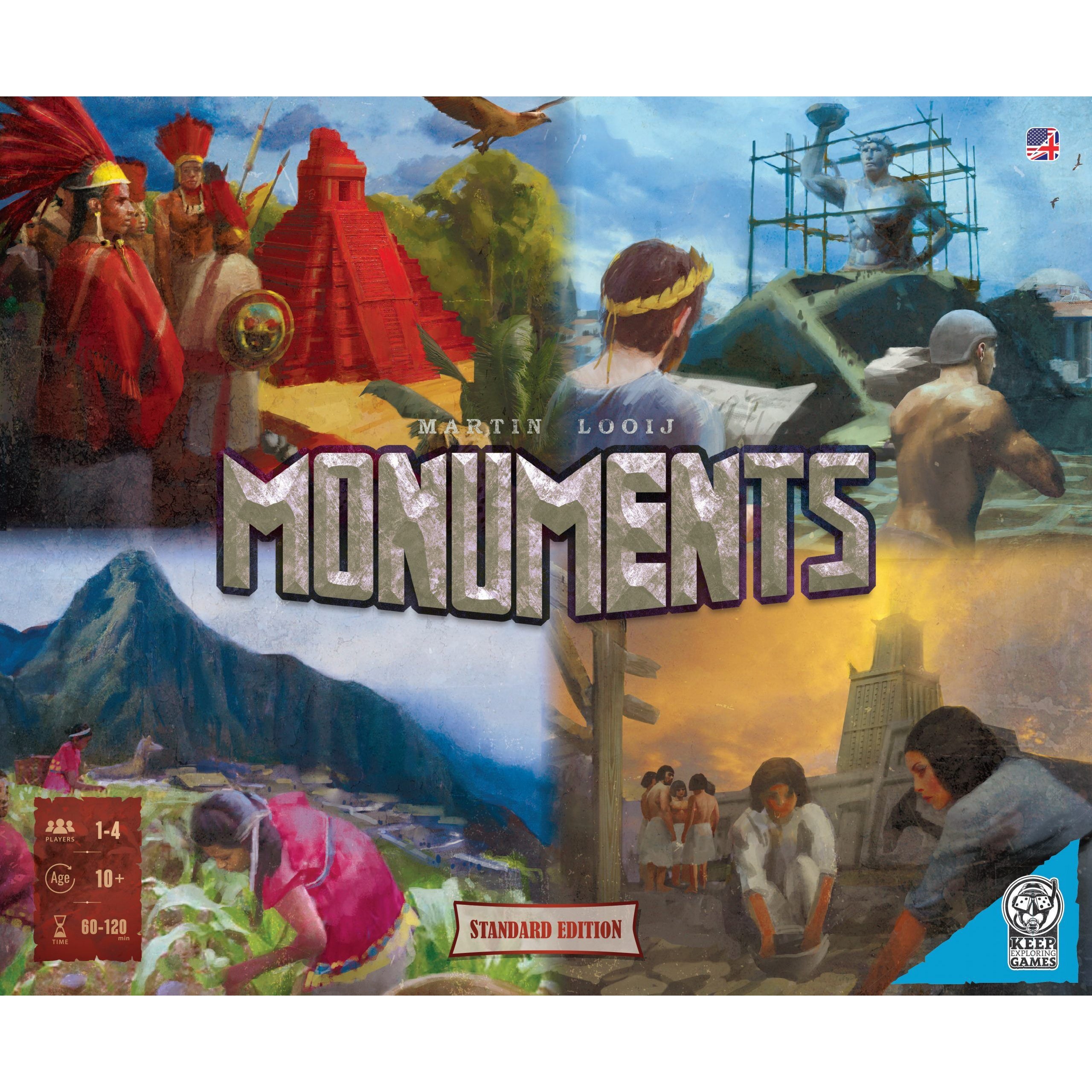 Monuments (Standard Edition) joc de societate în limba engleză