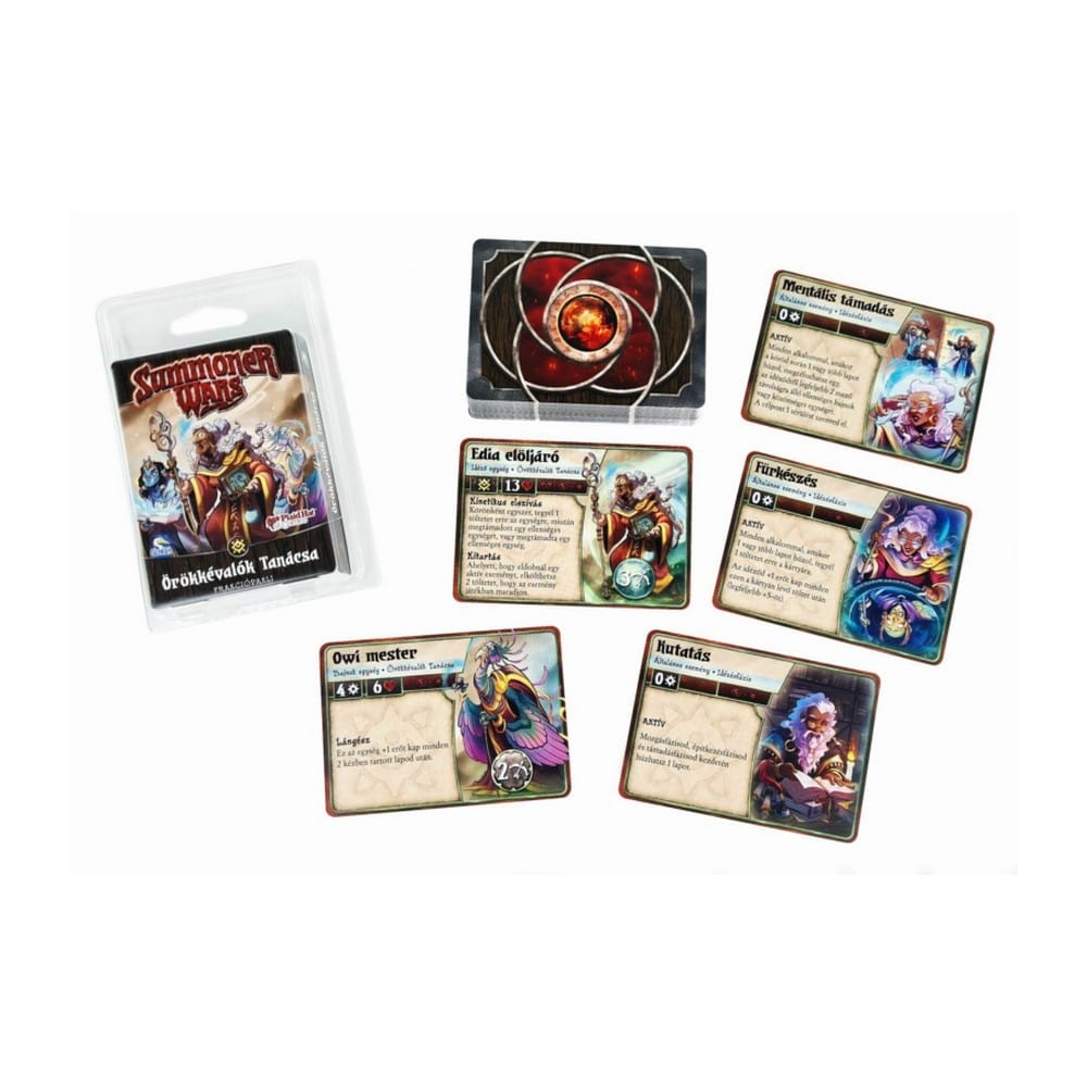Summoner Wars Örökkévalók tanácsa frakciópakli joc de societate în limba maghiară