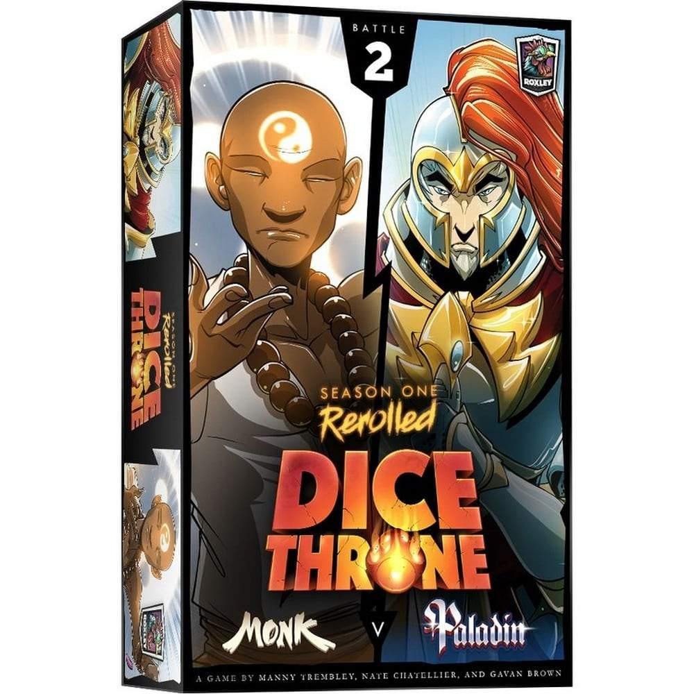 Dice Throne: Season One ReRolled – Monk v. Paladin - Játszma.ro - A maradandó élmények boltja