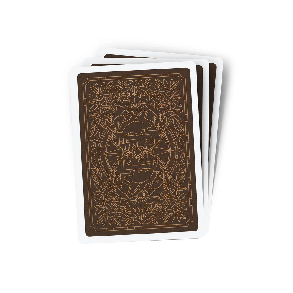 Parks Playing Cards - Brown Deck