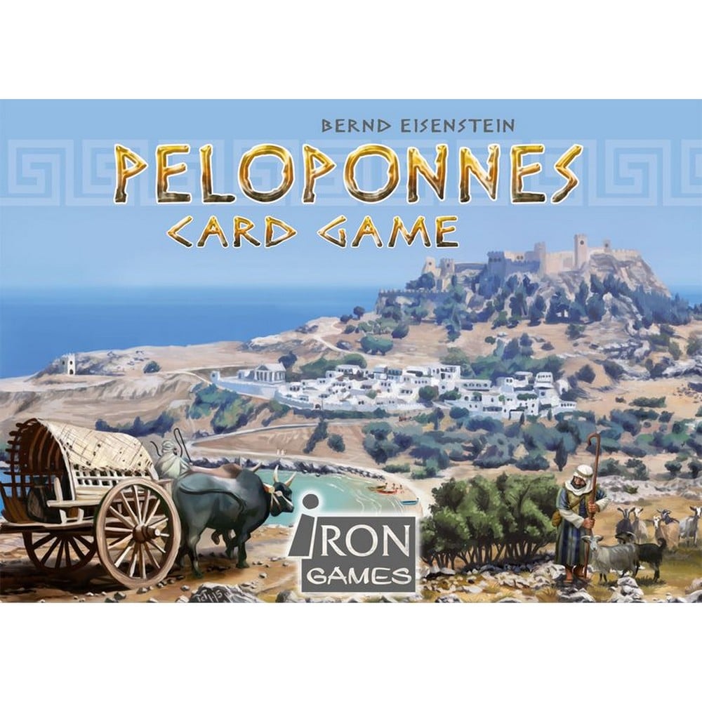 Peloponnes Card Game joc de societate în limba engleză