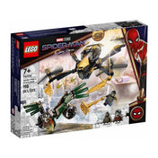 LEGO Marvel Super Heroes -  Spider-Man Duelul cu Drone  76195, 198 piese