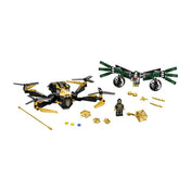 LEGO Marvel Super Heroes -  Spider-Man Duelul cu Drone  76195, 198 piese