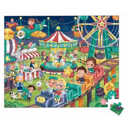 Puzzle Educativ - 100 Piese - Parcul de Distracție-Eureka KIDS-5-Jocozaur