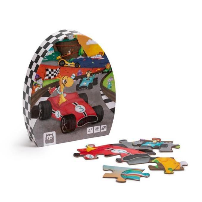 Puzzle Educativ - 36 Piese - Karting-Eureka KIDS-1-Jocozaur
