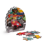 Puzzle educativ - 36 piese - Karting