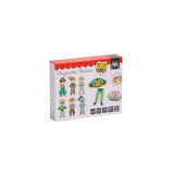 Puzzle educativ magnetic - Eroi de basm, 18 piese