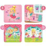 4 az 1-ben puzzle - A kis balett táncos-Eureka KIDS-5-Játszma.ro - A maradandó élmények boltja