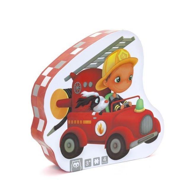 4 az 1-ben puzzle - A kis tűzoltó-Eureka KIDS-1-Játszma.ro - A maradandó élmények boltja