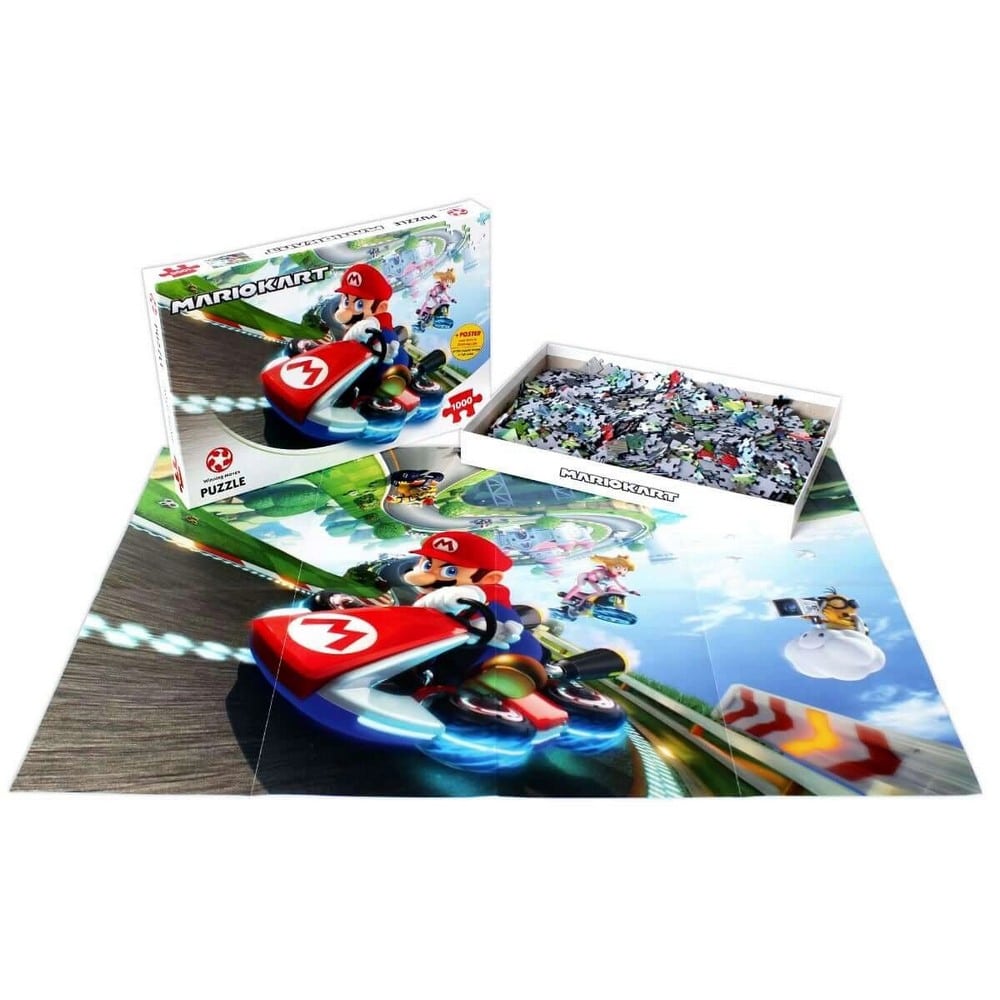 Puzzle 1000 de piese Super Mario - Fun Racer