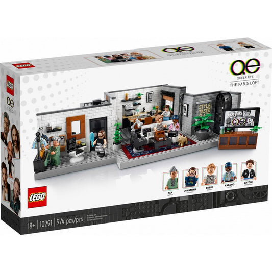 LEGO Creator Expert Queer Eye - Apartamentul Fab 5 10291