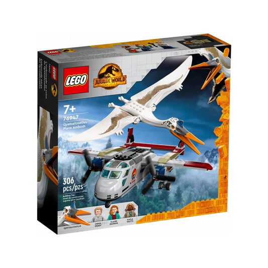 LEGO Jurassic World Ambuscada avionului de către Quetzalcoatlus 76947