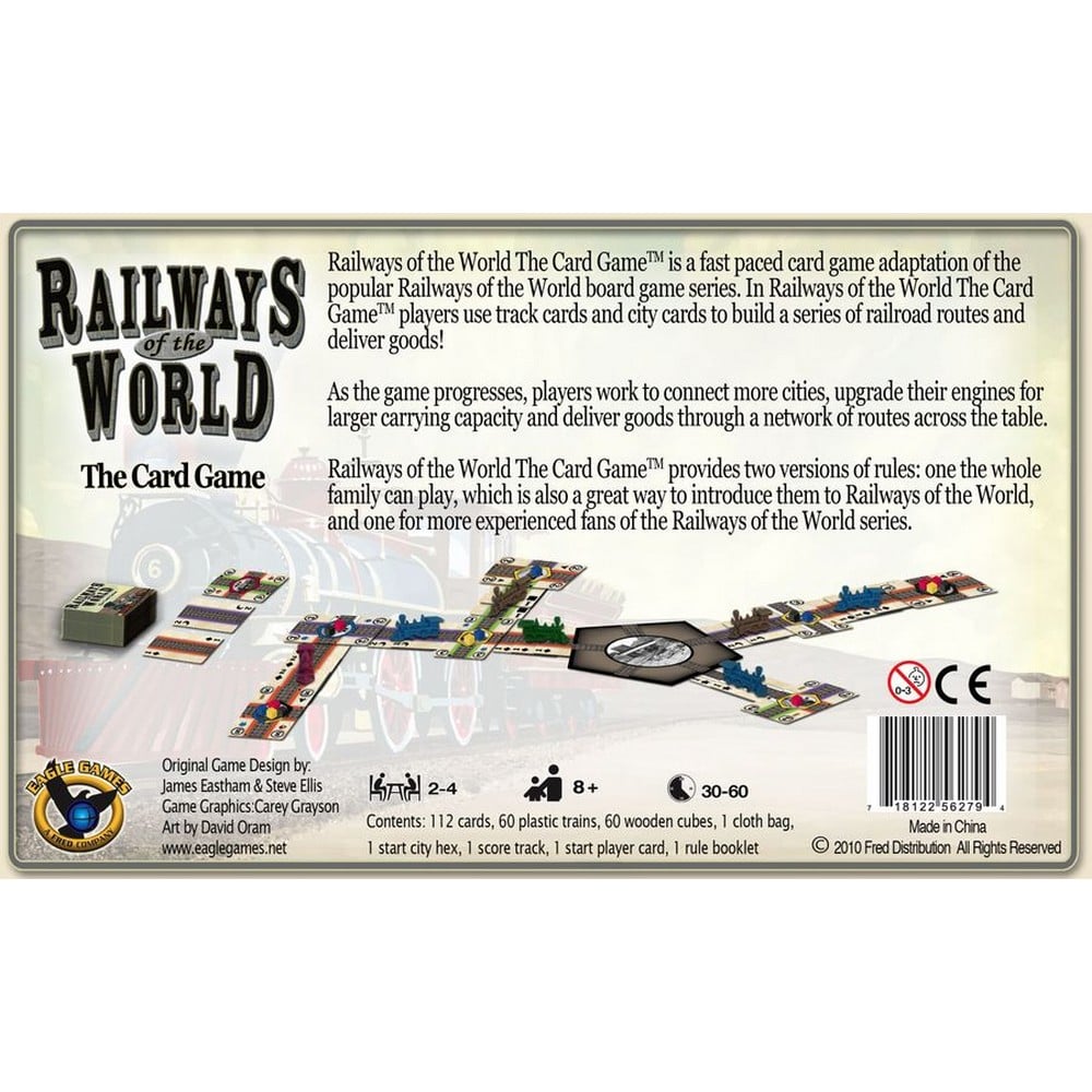 Railways of the World: The Card Game joc de societate în limba engleză