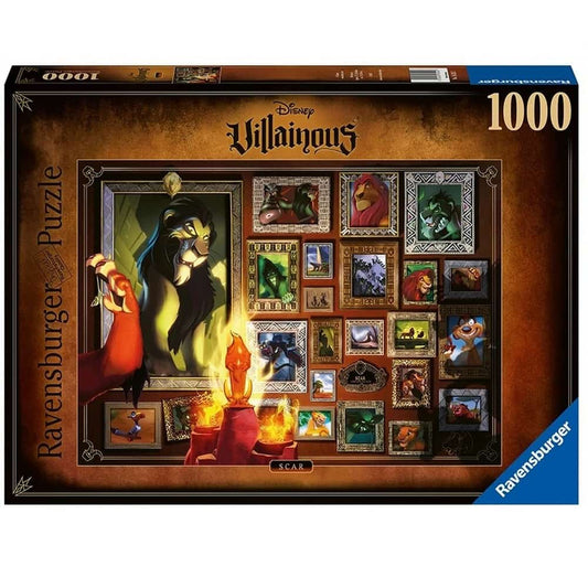 Puzzle 1000 piese Villainous: Scar