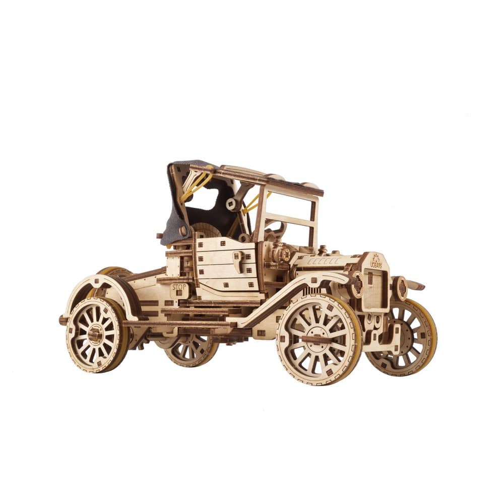 UGEARS - Mașină retro UGR-T, model mecanic