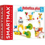SmartMax Roboflex Plus - Set magnetic explorator, 20 piese, de la 3 ani