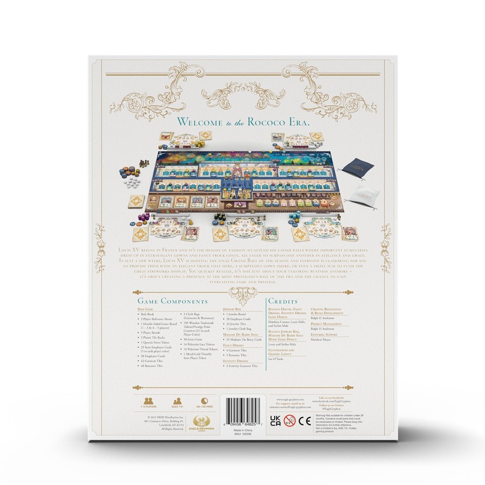 Rococo: Deluxe Edition joc de societate în limba engleză