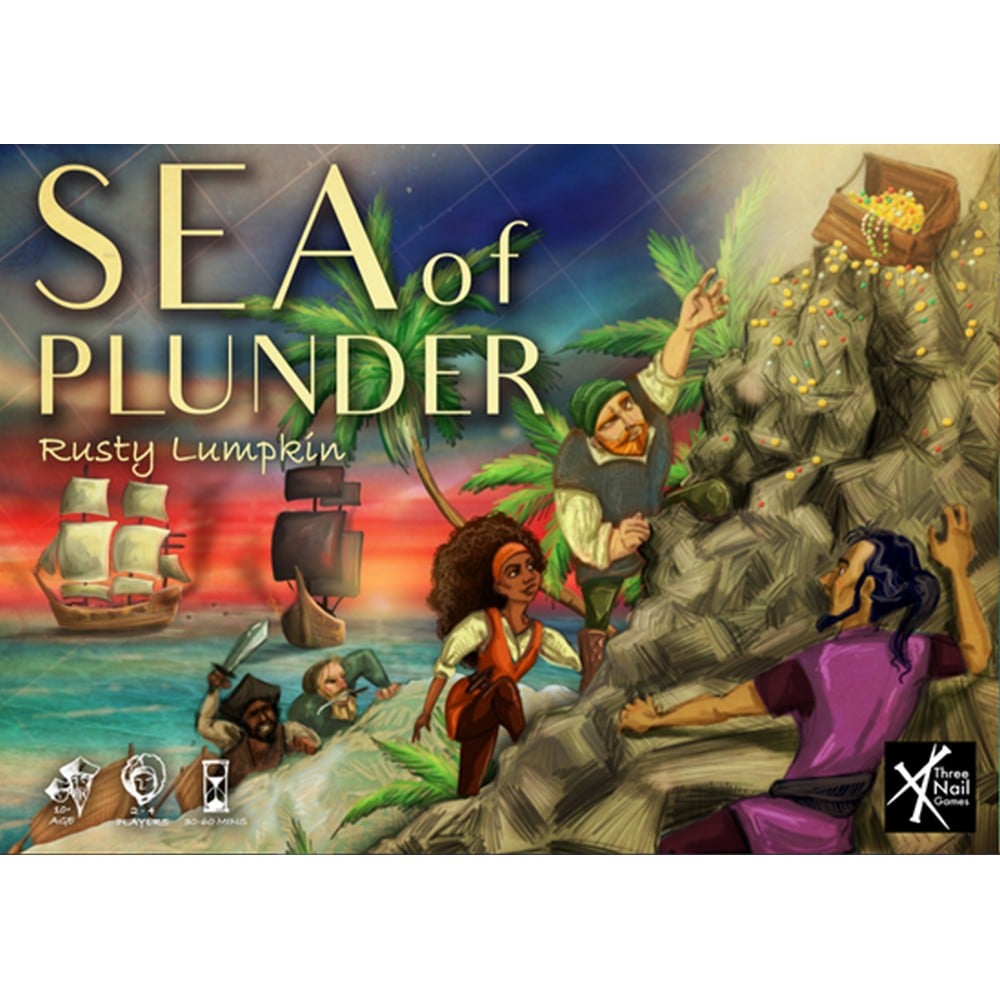 Sea of Plunder joc de societate în limba engleză