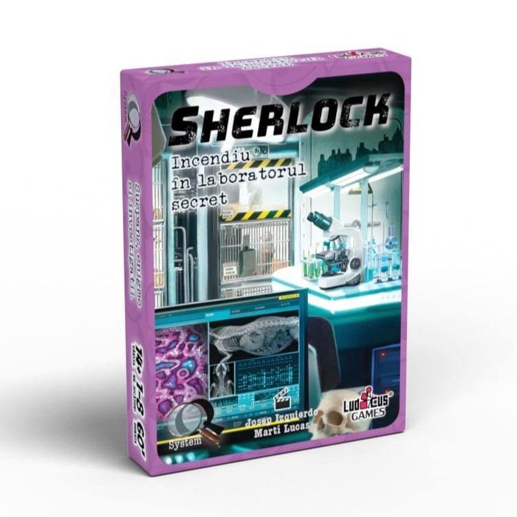 Sherlock Misiunea 6: Incendiu laborator-Ludicus Games-1-Jocozaur