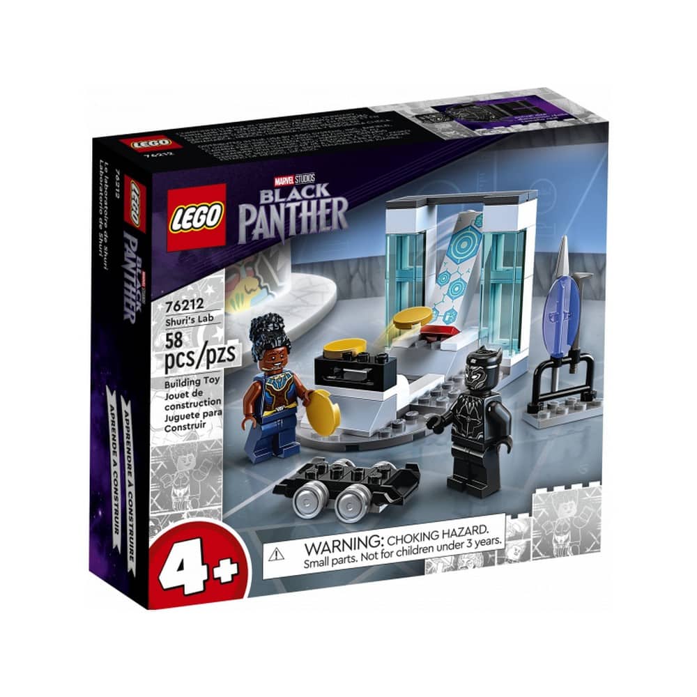 LEGO Marvel Super Heroes -  Laboratorul lui Shuri 76212, 58 piese