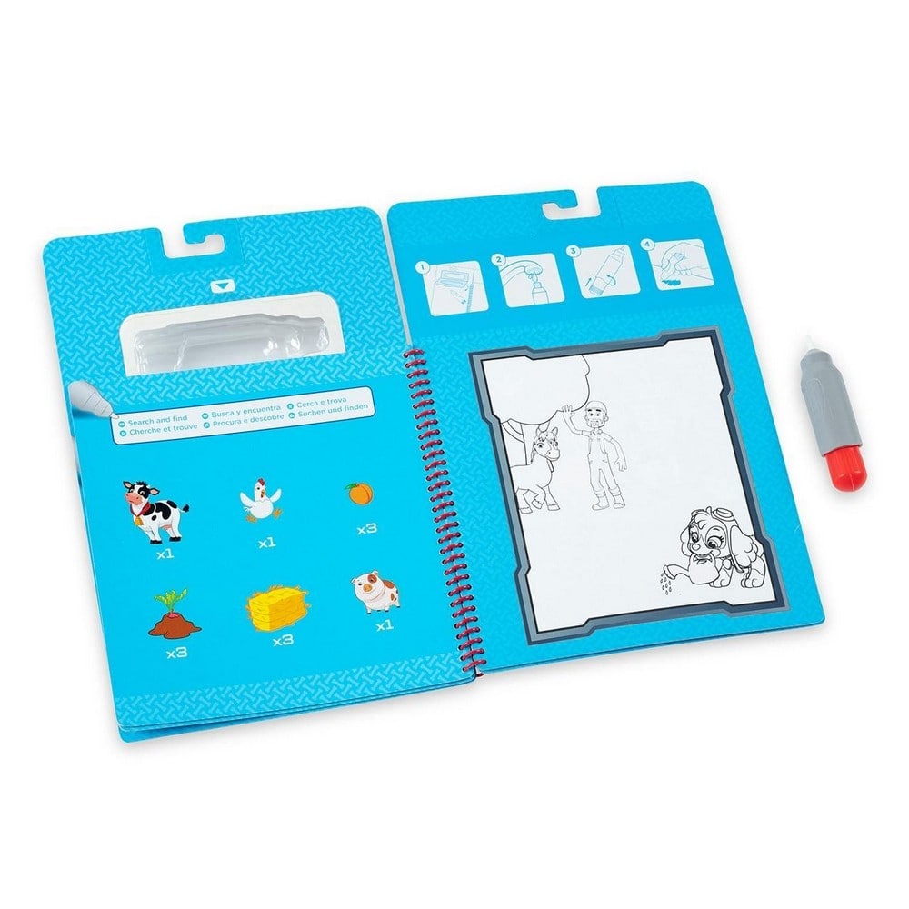 Melissa & Doug - Joc creativ, Desenează cu apă, Patrula Cățelușilor - Skye