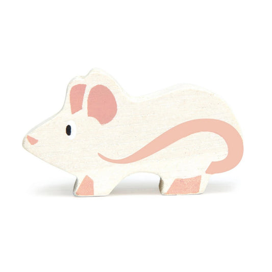 Figurină Șoricel, din lemn premium - Mouse - Tender Leaf Toys