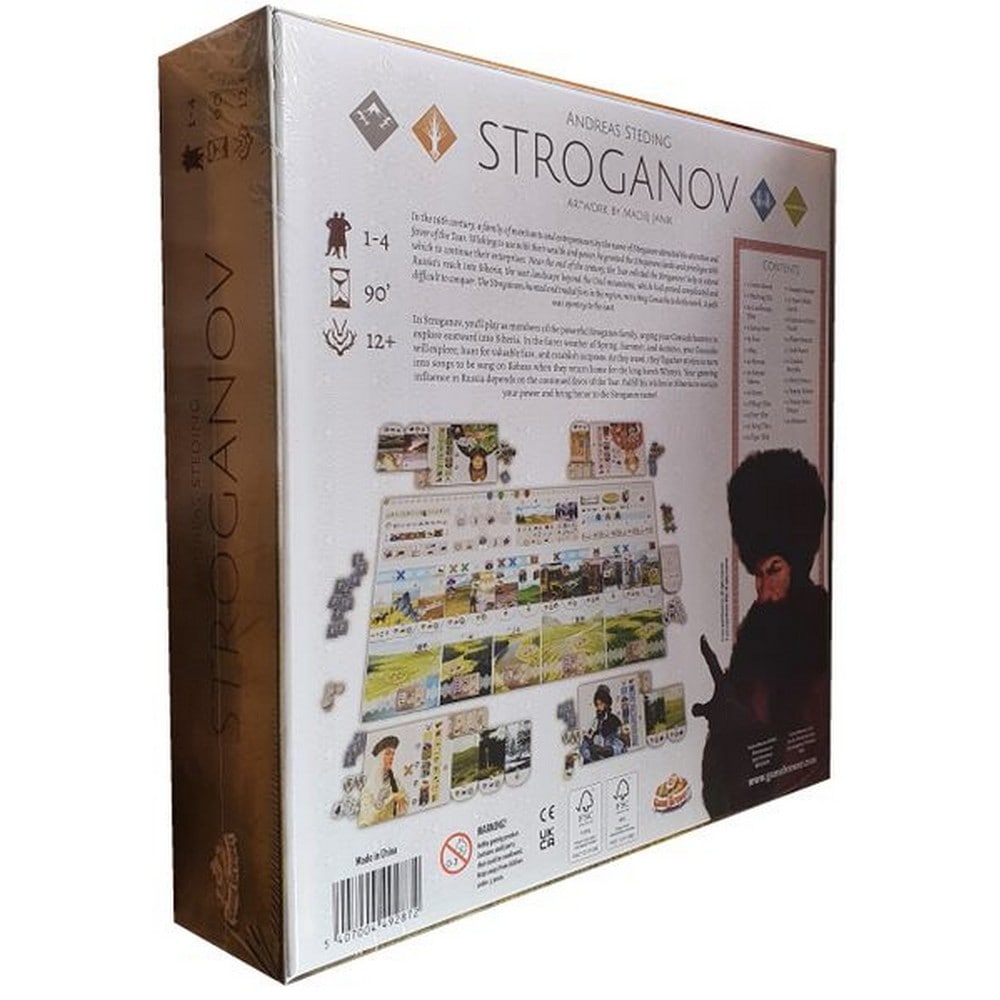 Stroganov joc de societate în limba engleză