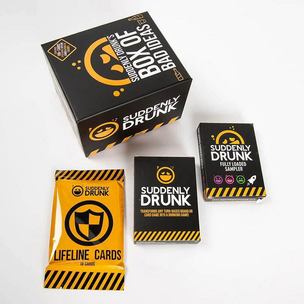 Suddenly Drunk: Box of Bad Ideas, joc de societate în limba engleză