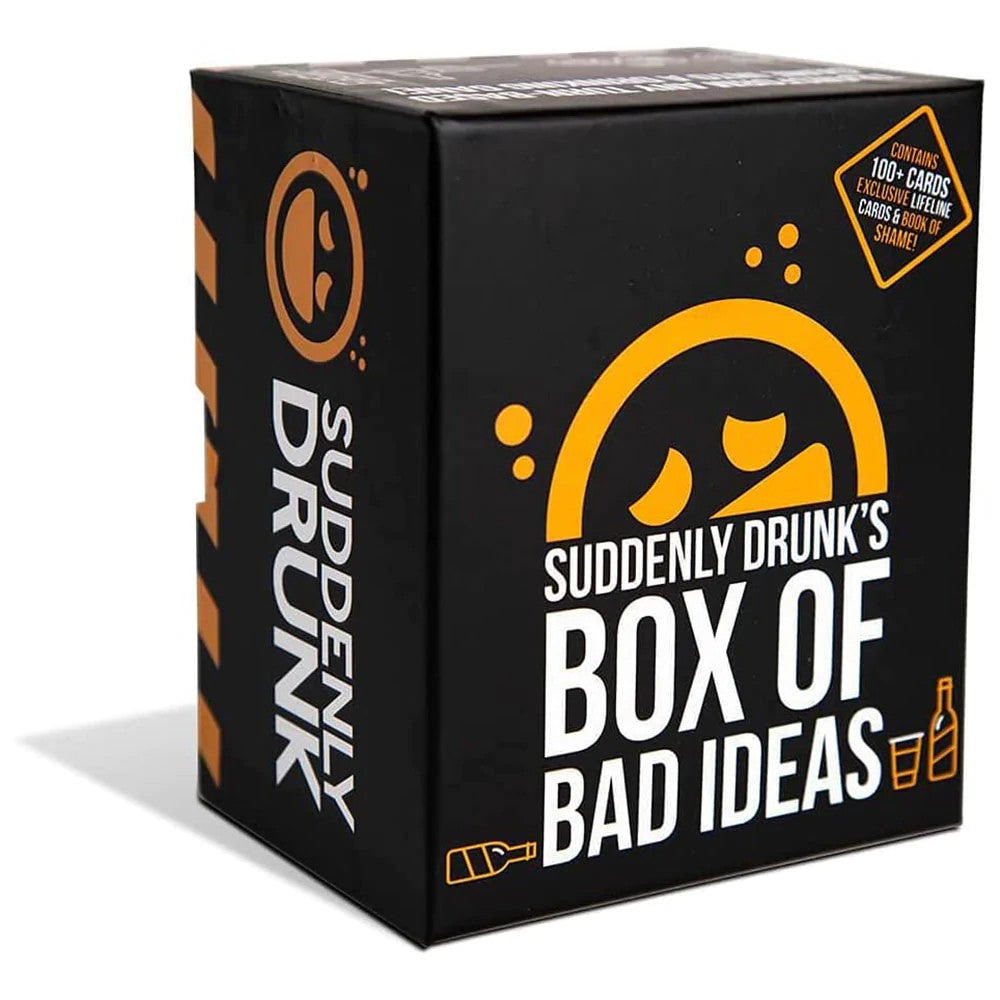 Suddenly Drunk: Box of Bad Ideas, joc de societate în limba engleză