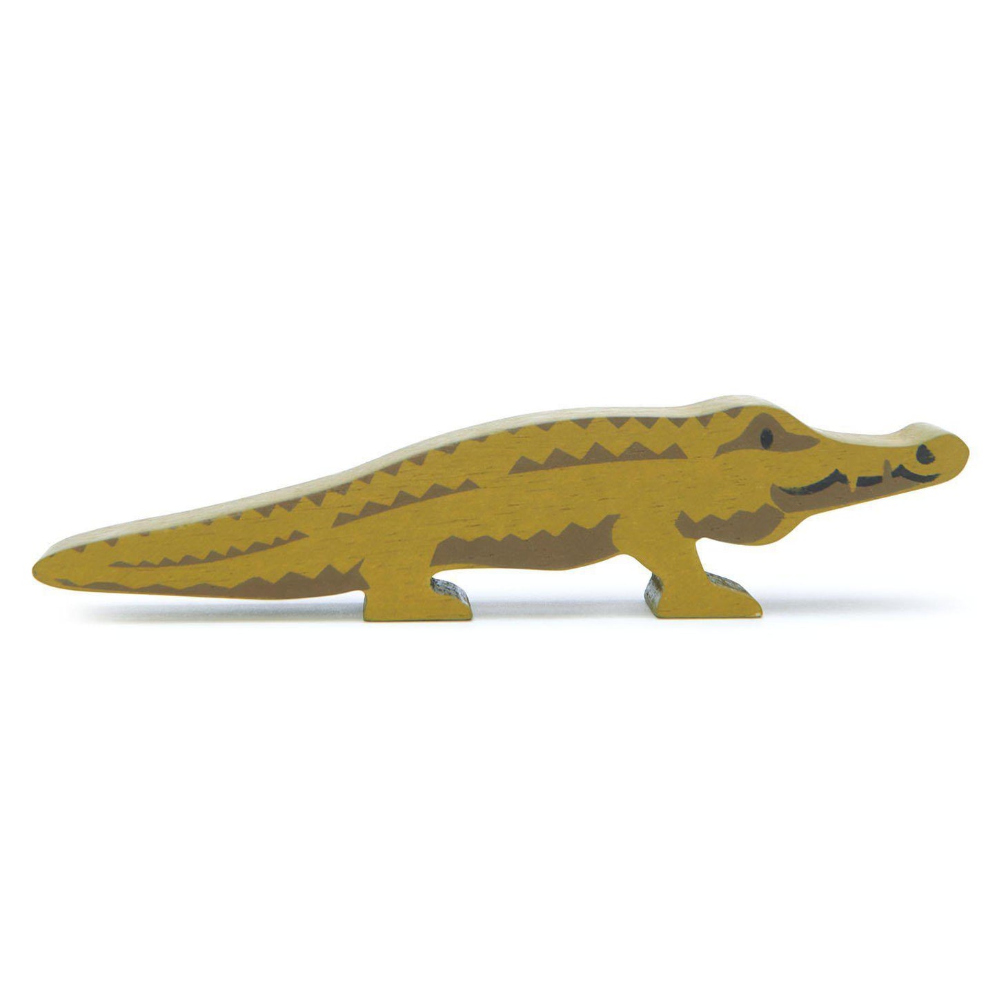 Figurină Crocodil, din lemn premium - Crocodile - Tender Leaf Toys-Tender Leaf Toys-1-Jocozaur