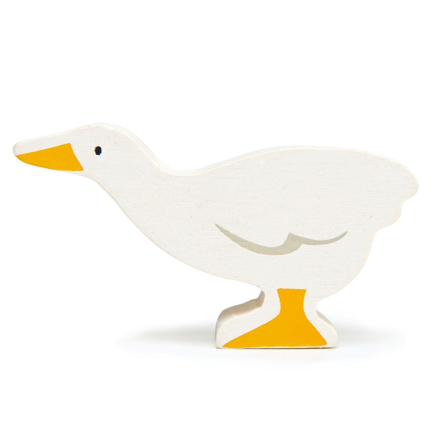 Figurină Gâscă, din lemn premium - Goose - Tender Leaf Toys-Tender Leaf Toys-1-Jocozaur