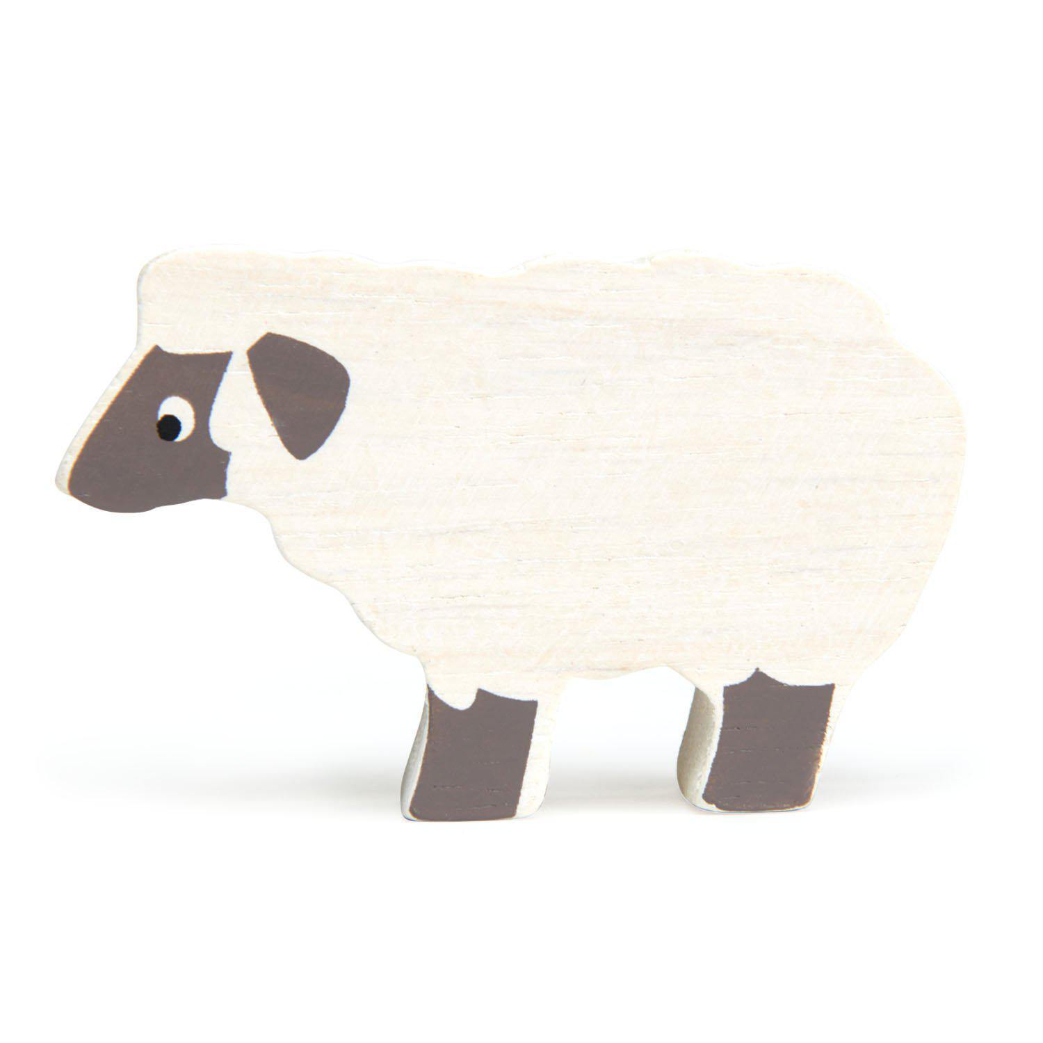 Figurină Oiță, din lemn premium - Sheep - Tender Leaf Toys-Tender Leaf Toys-1-Jocozaur