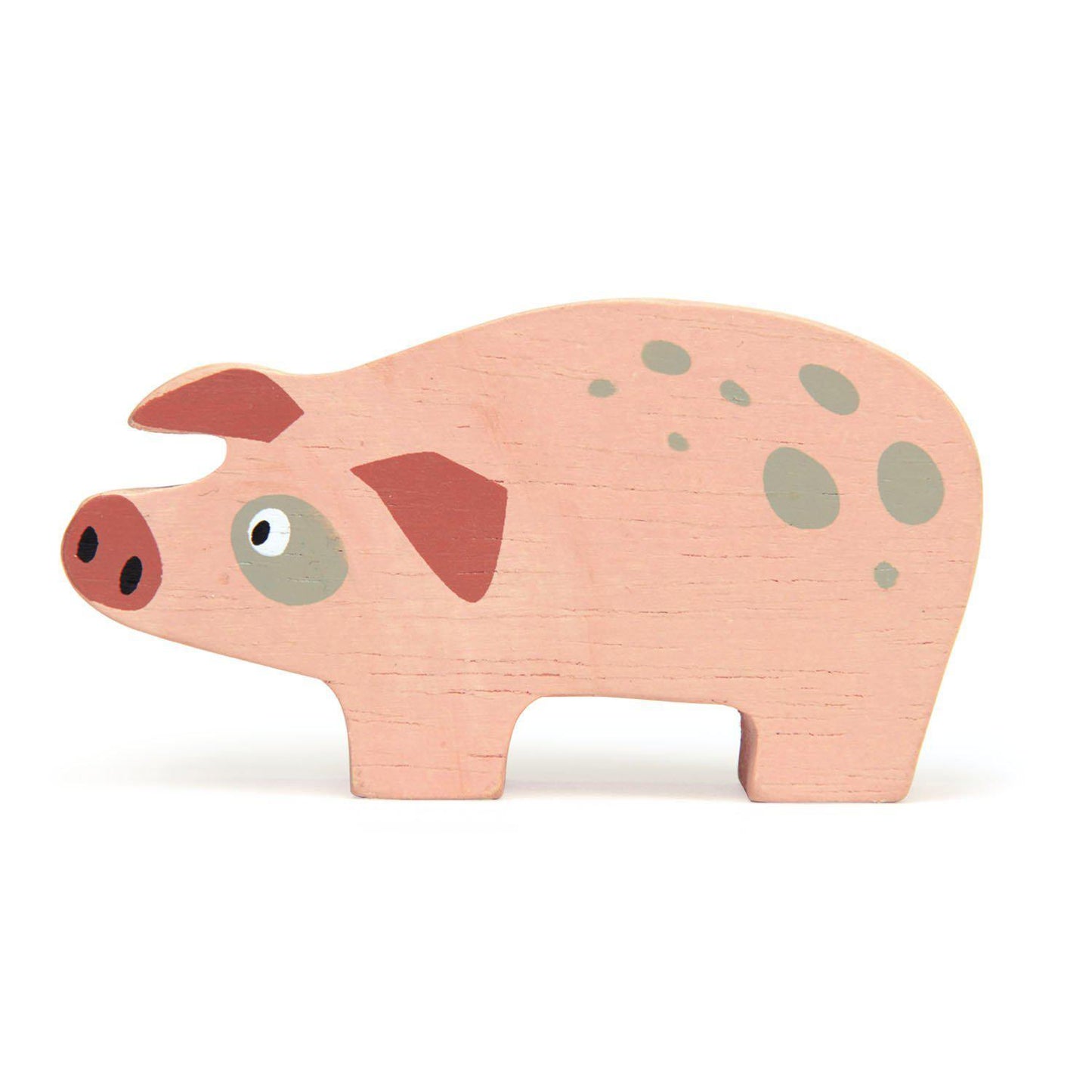 Figurină Porcușor, din lemn premium - Pig - Tender Leaf Toys-Tender Leaf Toys-1-Jocozaur