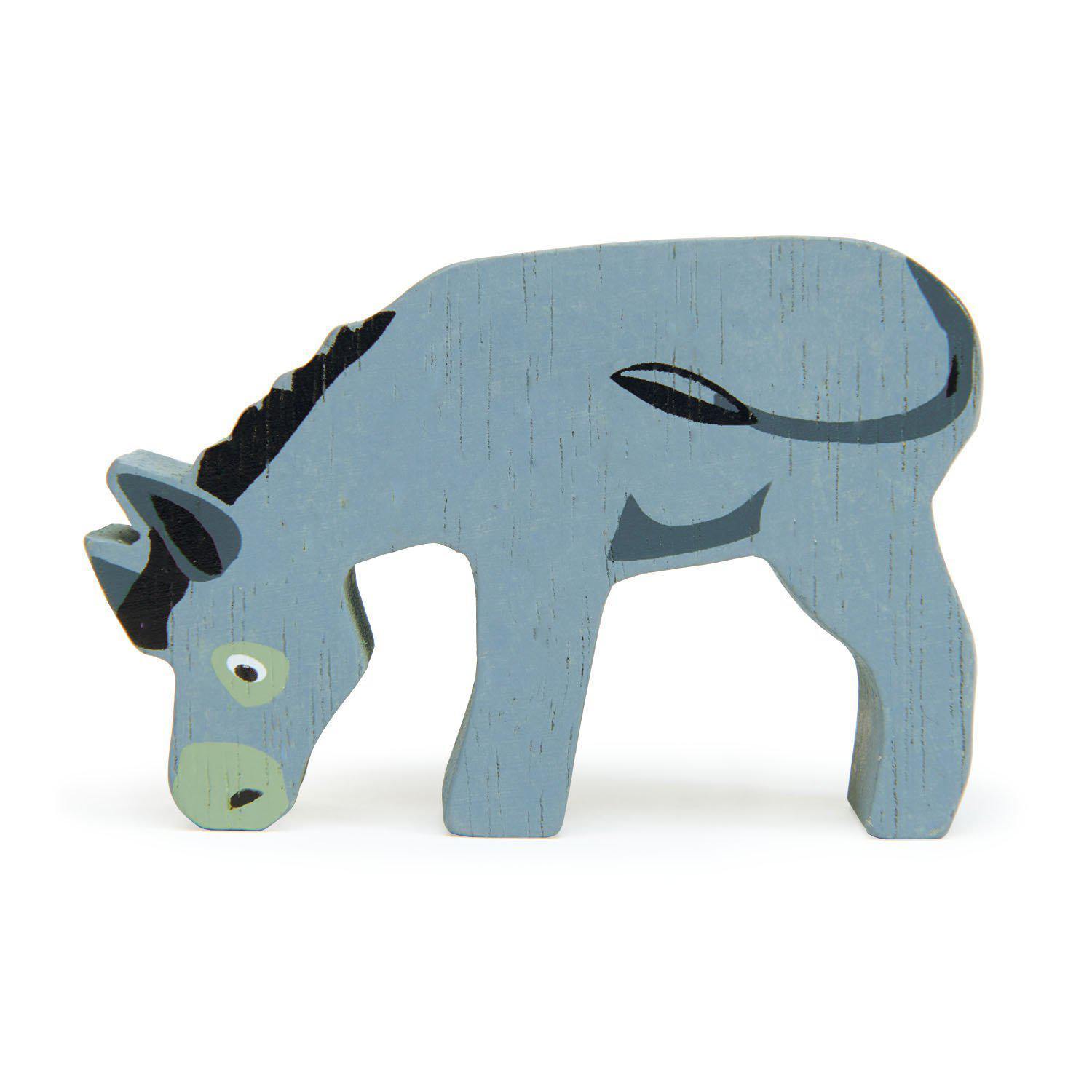 Figurină Măgar, din lemn premium - Donkey - Tender Leaf Toys-Tender Leaf Toys-1-Jocozaur