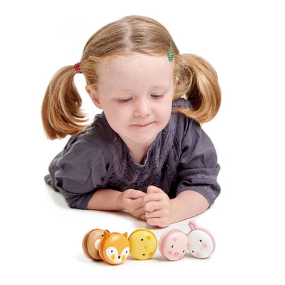 Macarons dulci, din lemn premium Animal Macarons Tender Leaf Toys-Tender Leaf Toys-4-Jocozaur