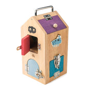 Szörnydoboz, prémium minőségű fából - Monster Lock Box - 8 uși încuiate - Tender Leaf Toys-Tender Leaf Toys-2-Játszma.ro - A maradandó élmények boltja