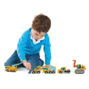 Építő készlet, prémium minőségű fából - Construction Site - 5 darab -Tender Leaf Toys-Tender Leaf Toys-5-Játszma.ro - A maradandó élmények boltja