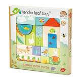 Puzzle Grădină - 17 piese - Tender Leaf Toys