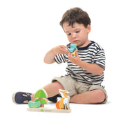 Erdei róka mágneses oktató puzzle, prémium minőségű fából - Foxy Magnetic Stacker - 8 darab - Tender Leaf Toys-Tender Leaf Toys-4-Játszma.ro - A maradandó élmények boltja
