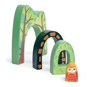 Erdei alagút, prémium minőségű fából - Forest Tunnels - Tender Leaf Toys-Tender Leaf Toys-1-Játszma.ro - A maradandó élmények boltja
