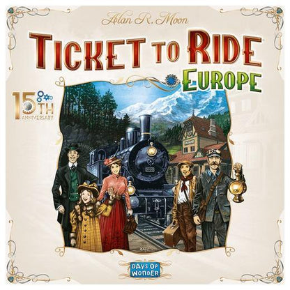 (PRECOMANDĂ) Ticket to Ride: Europe - 15th Anniversary - Jocozaur.ro - Omul potrivit la jocul potrivit