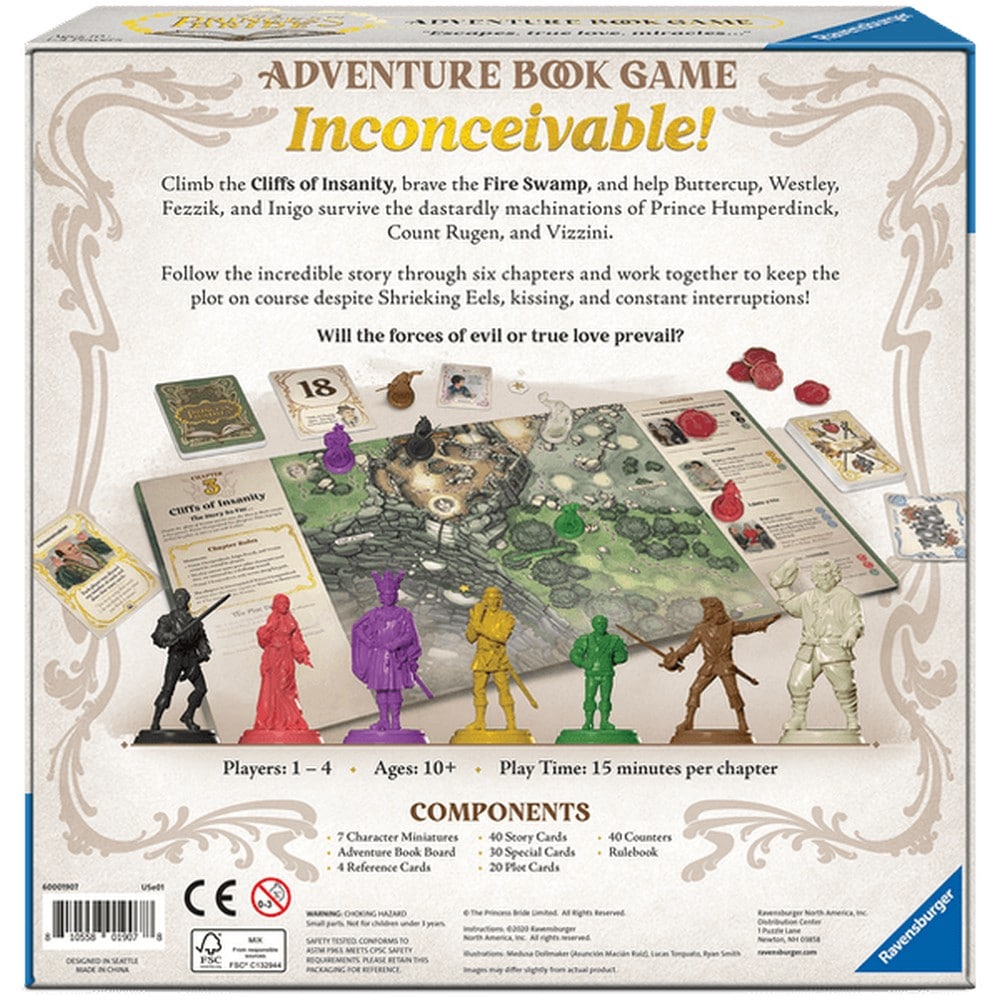 The Princess Bride Adventure Book Game joc de societate în limba engleză