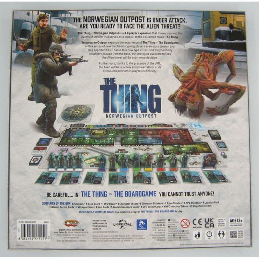 The Thing: Norwegian Outpost extensie în limba engleză