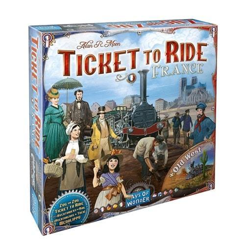 Ticket to Ride: France & Old West extensie-Days Of Wonder-1-Jocozaur