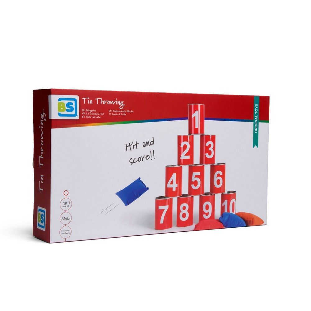 Joc de țintă cu cutii de metal, BS Toys