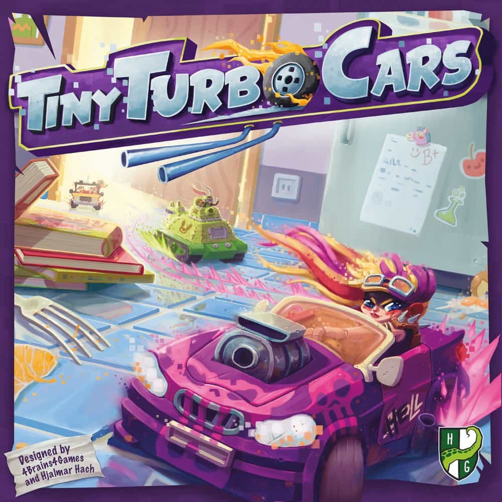 Tiny Turbo Cars, joc de societate în limba engleză